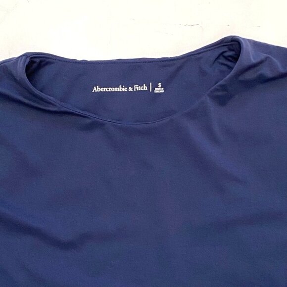 Abercrombie & Fitch Soft Matte Seamless Tuckable Baby Tee Size Small - Picture 6 of 7
